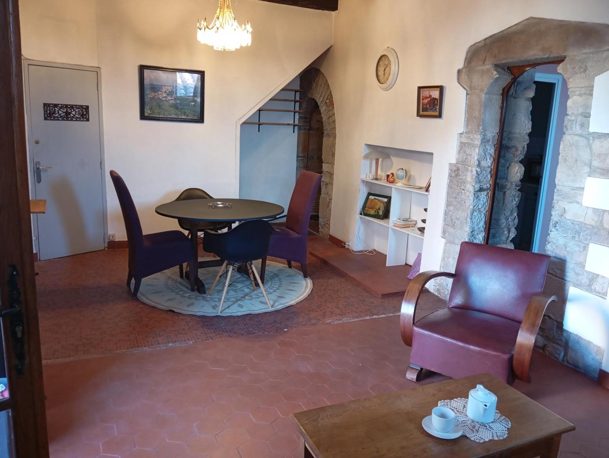 La Maison Du Tuadou Cordes Sur Ciel Luaran gambar